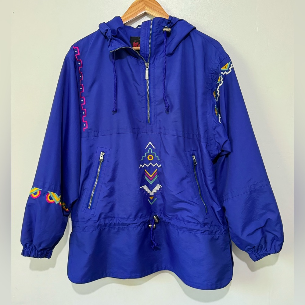 Kaelin Vintage Windbreaker Embroidered Size 10